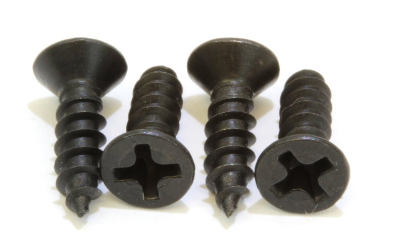 Bolt Dropper Black Oxide Coated Stainless Screw - Flat Head Phillips Wood Screws - Small Screw Hardware Suitable for Cabinet - Corrosion-Resistant Fasteners (25 Pack of 6 X 1/2) - Image 4